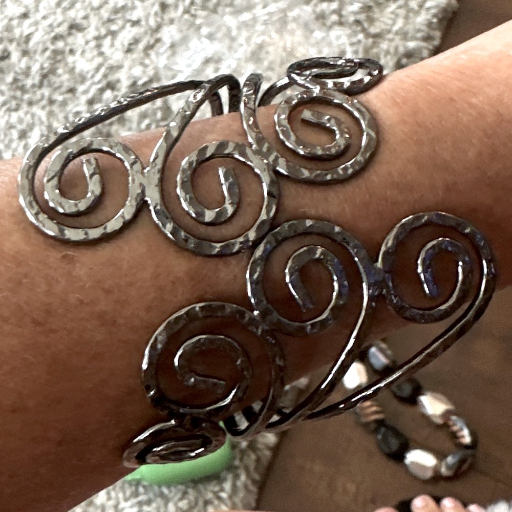 Bronze cuff bracelet